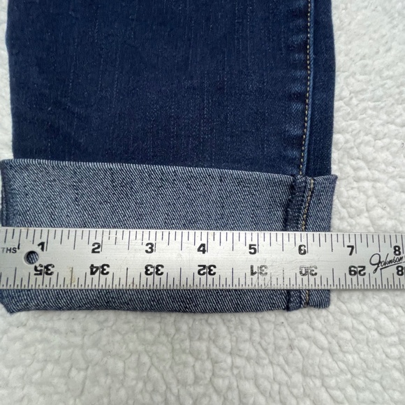 Women’s Blue 14 American Eagle Stretch Short Capri’s - Picture 14 of 15